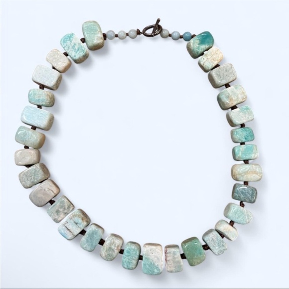 100% Amazonite Necklace